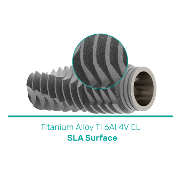 TRIO DENTAL IMPLANT - Triple Flutes Define Bone Compression. ( DFCIP )(RC) - Image 2